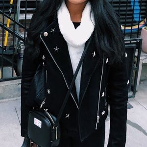 Star-Studded Moto Jacket